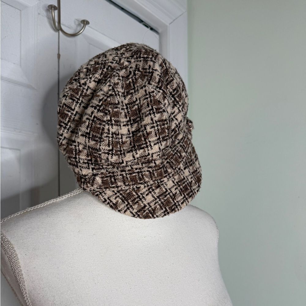 Y2K News Boy Style Hat by Fair Weather in Pop Punk Style